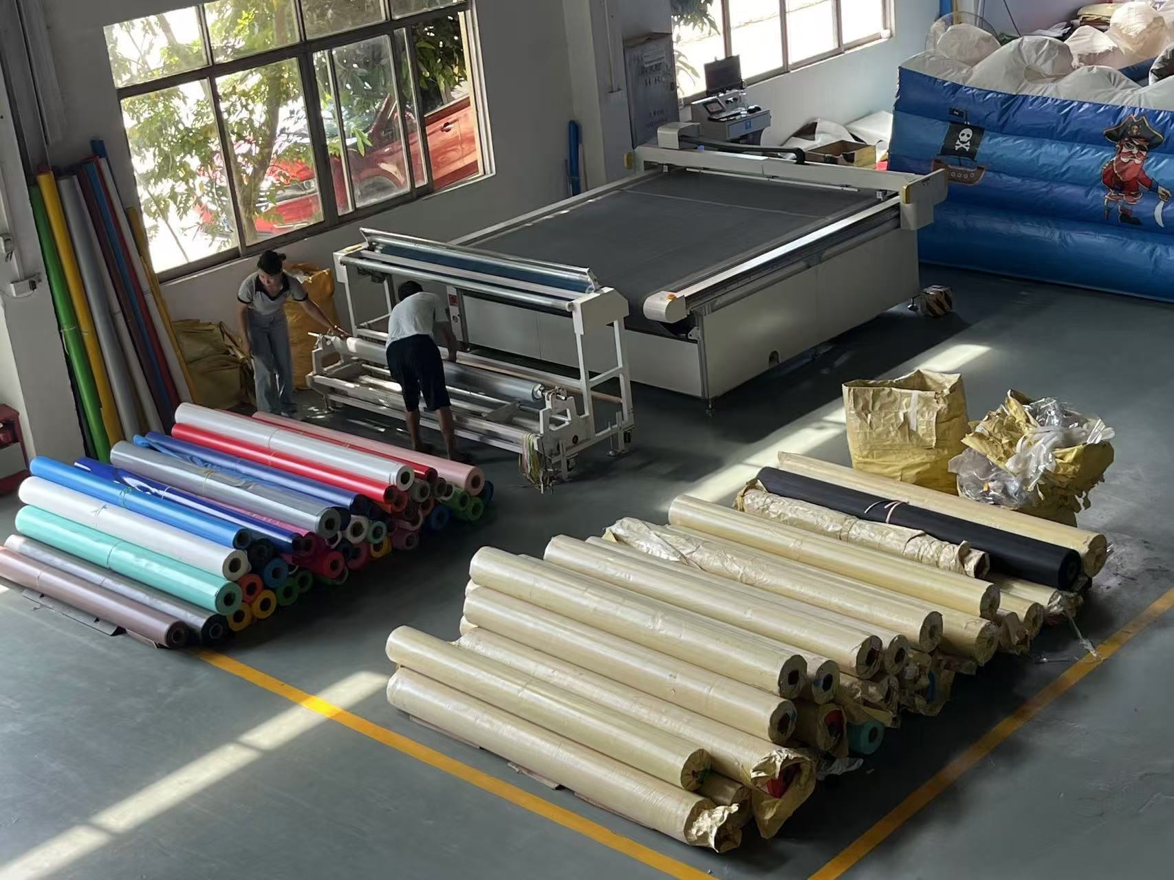 Guangzhou Kule Amusement Equipment Co.,Ltd خط إنتاج المصنع