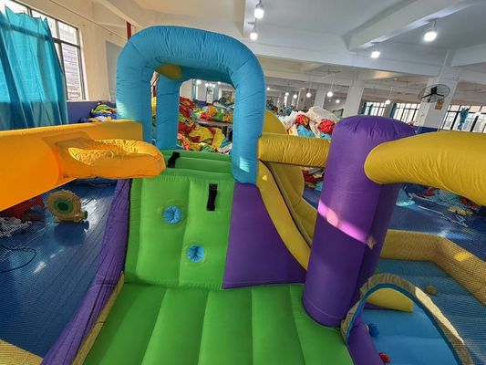 بوليستر أكسفورد المضغوطة الأرجوانية الصفراء الزرقاء