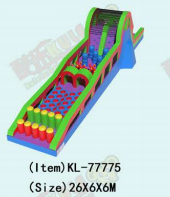 قوس قزح - هيد حيوية مسار العقبات القابل للنفخ للترفيه