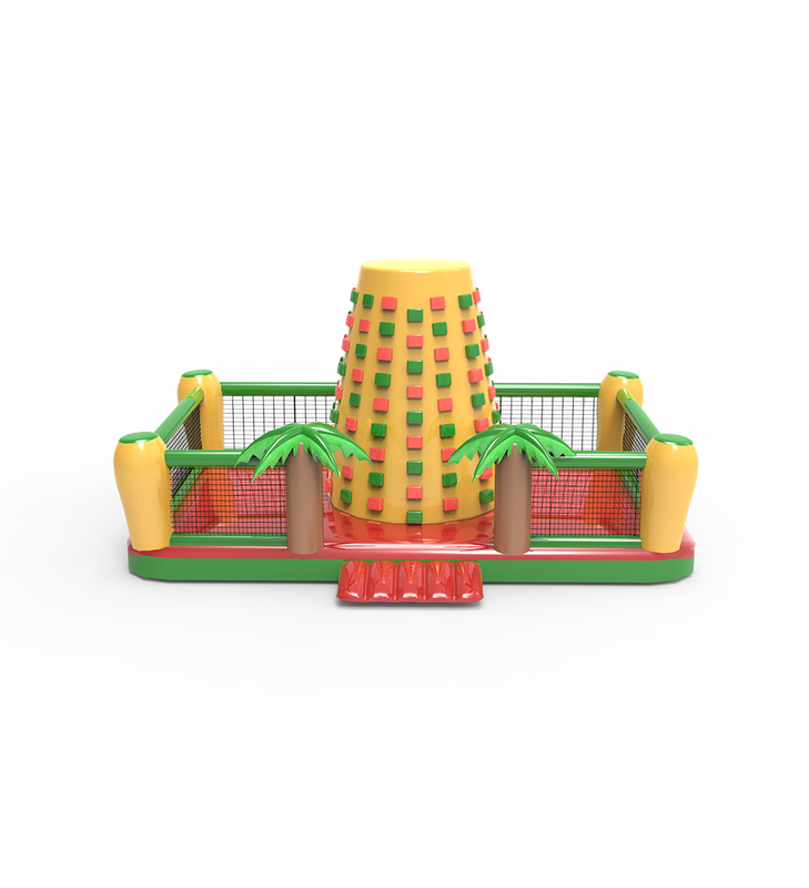 تسلق الصخور المضغوطة: مغامرة ممتعة في الهواء الطلق ملعب النخيل الاستوائي